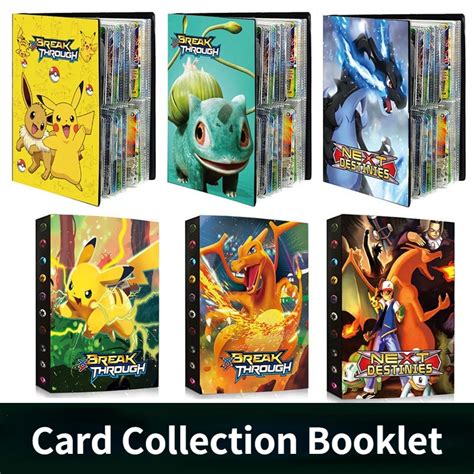 Pokemon Card Book Card Album Book Collection Book Pokemon Pikachu Pack