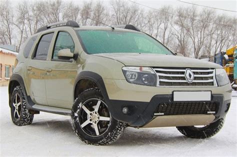 Накладка на колесные арки Рено Дастер | Renault Duster (2011-2015 ...