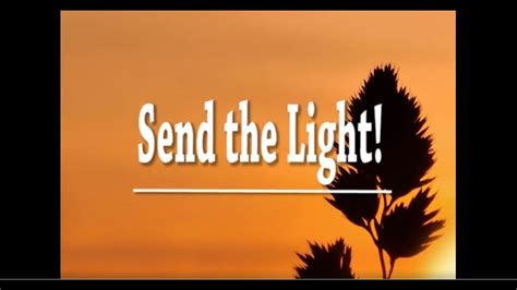 Send The Light Lyric Video Piano Cover With Lyrics Youtube