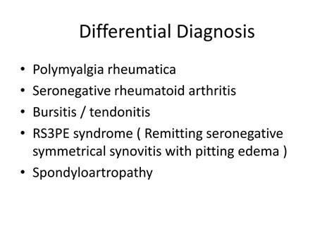 Ppt Atypical Polymyalgia Rheumatica Powerpoint Presentation Free