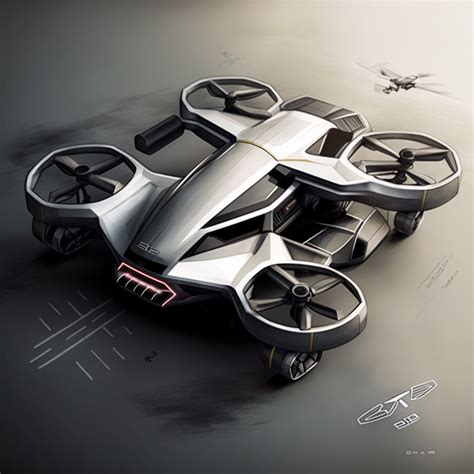 Drone Concept Designsketch Florian Mack A I Driven In 2023 Drones