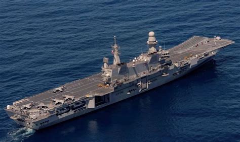 Military and Commercial Technology: Italian Navy Aircraft Carrier ITS Cavour Arrives at Naval ...