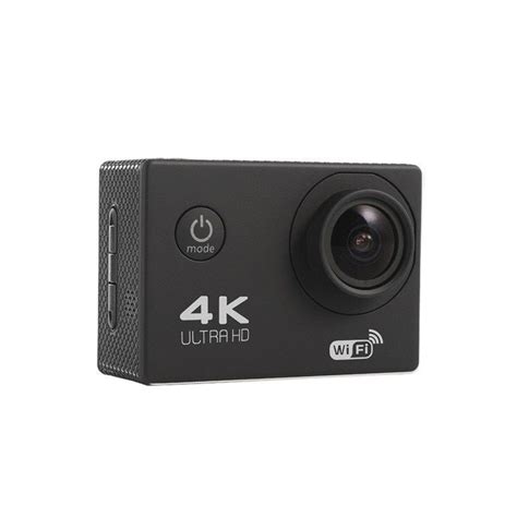 Caméra Sport 4k étanche Slow Motion 16mp Grand Angle Noir