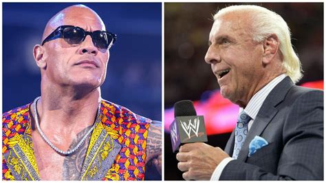 Ric Flair Sends The Rock A Message After He Takes Apart Cody Rhodes On