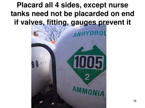 Ppt Anhydrous Ammonia Nurse Tanks Hazmat Motor Carrier Safety