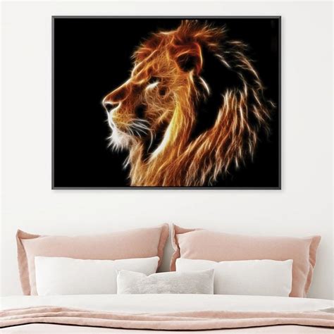 Lion Paintings On Canvas