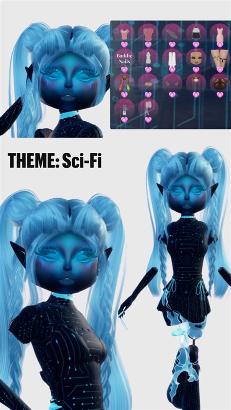 Dress To Impress Sci Fi Outfit Inspo In Sci Fi Outfit Planet