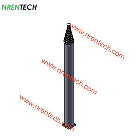 M Non Locking Pneumatic Telescopic Mast