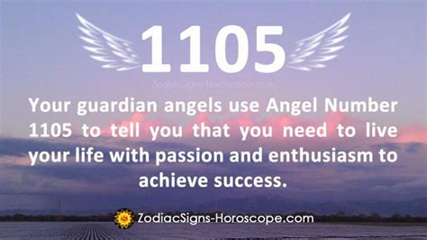 Angel Number 1105 Meaning: Passion | 1105 Numerology