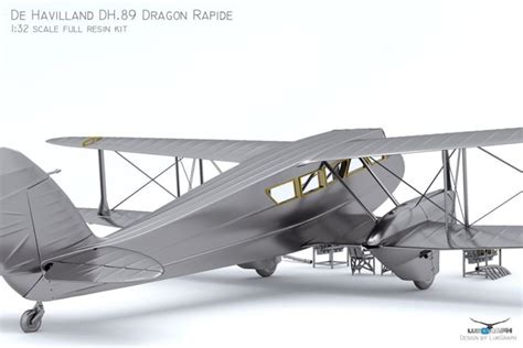 Lukgraph Announces Upcoming 1/32 DH.89 Dragon Rapide Model Kit