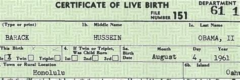 White House Releases Obama S Long Form Birth Certificate Here Now