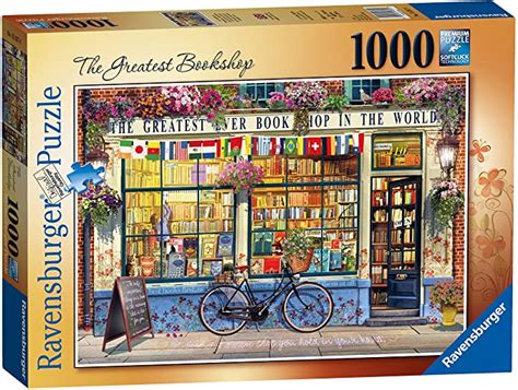 Ravensburger The Greatest Bookshop Piece Jigsaw Puzzle Amazon