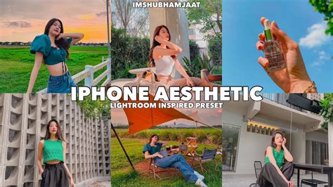 Iphone Aesthetic Lightroom Mobile Preset And Tutorial Iphone Inspired Preset Youtube