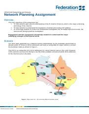 Network Planning Assignment Docx Itech Networking And Security