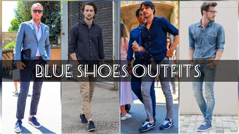 Introducir Imagen How To Wear Blue Shoes Men Abzlocal Mx