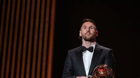 Lionel Messi Recibe Su Octavo Balón De Oro