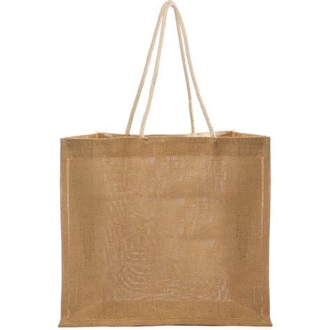 Advertising Jute Bags With Rope Handle