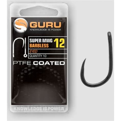 Guru Super Mwg Barbless Eyed Hooks Angling Centre West Bay