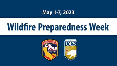 Caltrans HQ On Twitter RT Cal OES May 1 7 Is Wildfire Preparedness