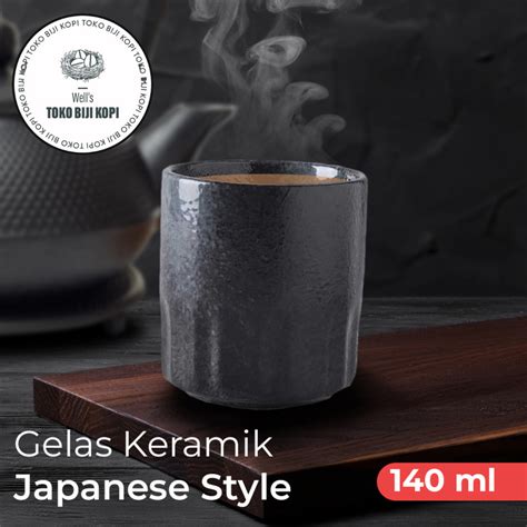 Jual Gelas Keramik Teh Kopi Model Jepang Japanese Style Rs Ml