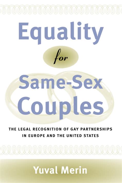 Amazon Equality For Same Sex Couples The Legal Recognition Of Gay