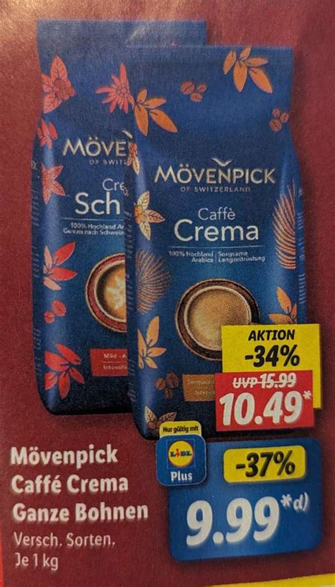 M Venpick Caff Crema Ganze Bohne Kg Nur Bei Lidl Mydealz