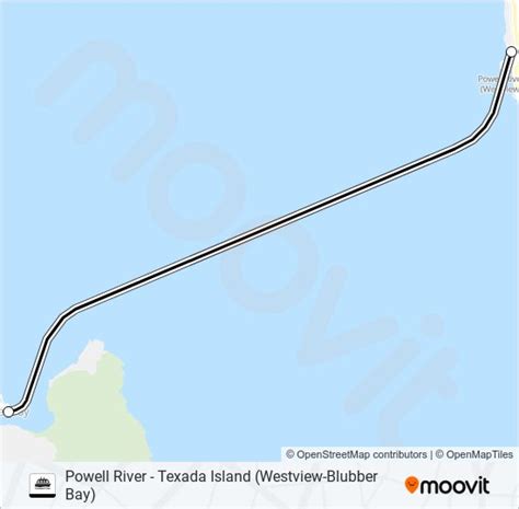 Powell River Texada Island Westviewblubber Bay Route Schedules Stops