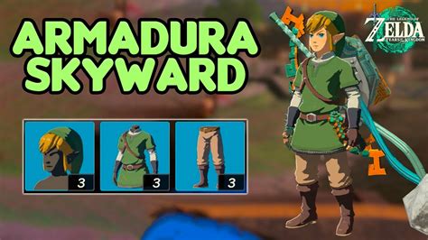 Guía Traje Skyward Sword La armadura de los cielos Zelda TotK