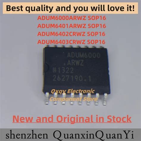 1PCS New Original ADUM6000ARWZ ADUM6401ARWZ ADUM6402CRWZ ADUM6403CRW