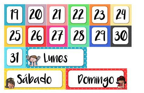 Bonito Calendario Para Asamblea Infantil Decora Tu Aula Artofit