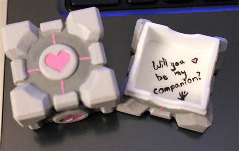 Companion Cube by spazzi13 on DeviantArt