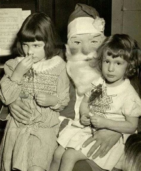 These 30 Creepy Vintage Santa Claus Photos That Will Give You Nightmares ~ Vintage Everyday