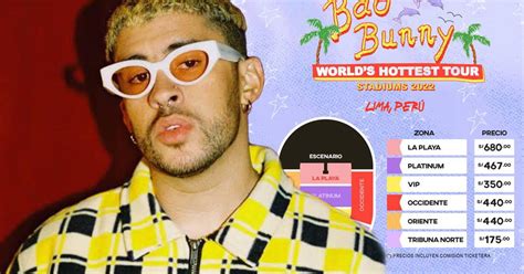 Concierto De Bad Bunny En Perú 2022 Por Teleticket Cuándo Y A Qué Hora