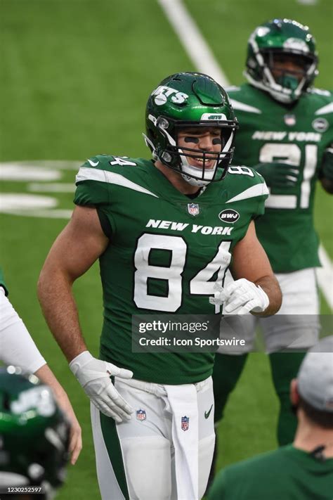 york jets tight  ryan griffin   nfl game