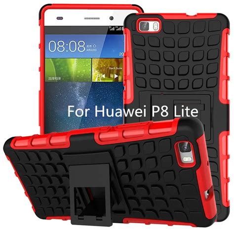 For Huawei P8 P9 Lite Heavy Duty Armor Shockproof Hybrid Hard Soft