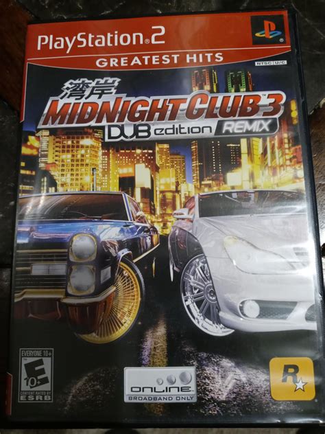 Midnight Club Dub Edition Remix Item Only Playstation