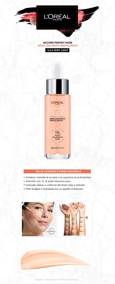 Siero Accord Parfait Nude Very Light L Or Al Paris