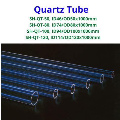 SH Tube Furnace Accessory - Quartz Tube - SH Scientific - Lab Furnace ...