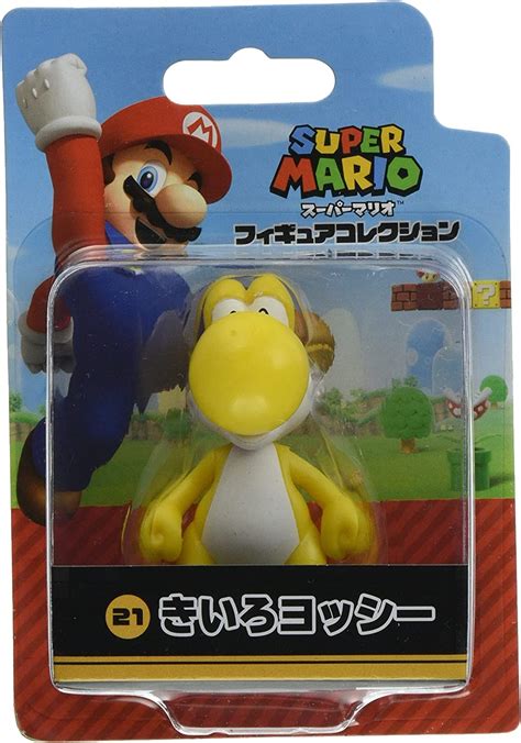 Sangei Boeki Super Mario Figure Collection Yellow Yoshi FCM 021