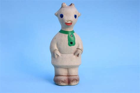 Rubber Toy Goat Soviet Toy Vintage Rubber Toy Made In Ussr Etsy