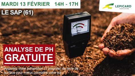 ANALYSE DE PH GRATUITE LEPICARD Agriculture