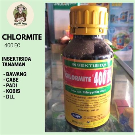 Jual INSEKTISIDA CHLORMITE 400EC 500ML PESTISIDA OBAT PUPUK TANAMAN