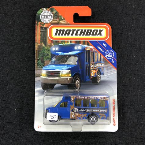 Matchbox Gmc School Bus Hot Wheels And Diecast