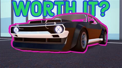 Is The Bandit Worth It Speed Test Analysis Roblox Jailbreak Season