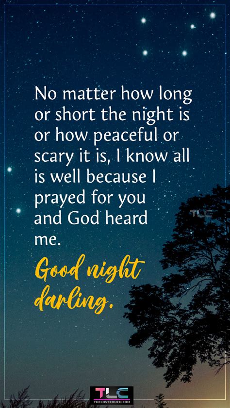 Good Night Prayer Messages For My Love The Love Couch