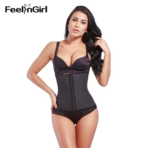 Feelingirl Waist Trainer Corset 100 Latex Corset Sexy Women Latex