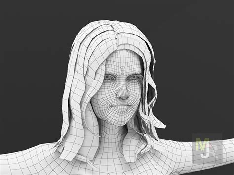 Naked Girl1 Animated Pack 3D Model 15 Unitypackage Obj Dae Fbx Free3D