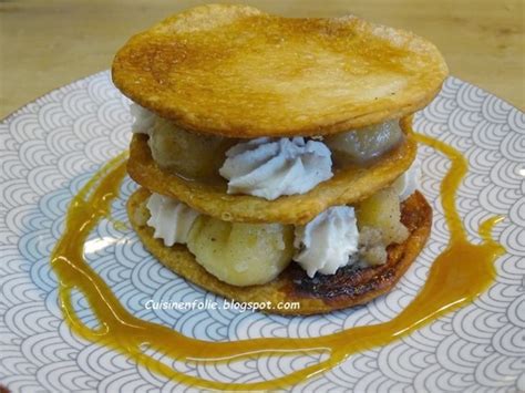 Mille Feuilles Aux Pommes Ou Arlettes Aux Pommes Et Caramel Au Beurre