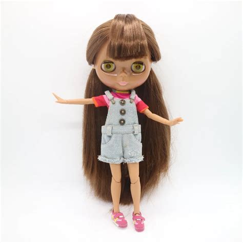 Muñeca Blyth desnuda de cuerpo articulado muñeca de fábrica de pelo