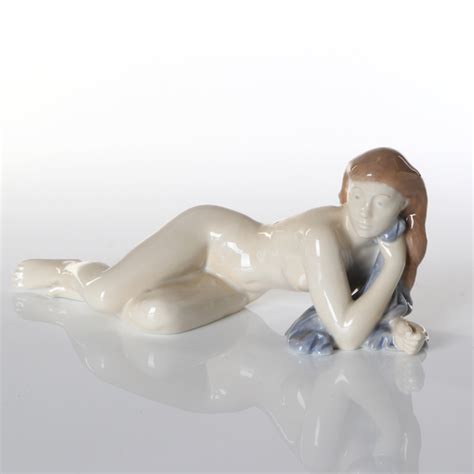 Royal Copenhagen Figurine Porcelain Naked Woman No In